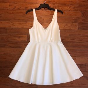 Urban outfitters cream dress